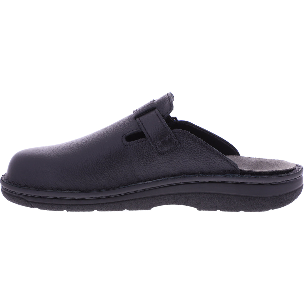 Berkemann | Modell: Max Plus | Schwarz Leder | 05729-908 | Weite: K | Herren Clogs