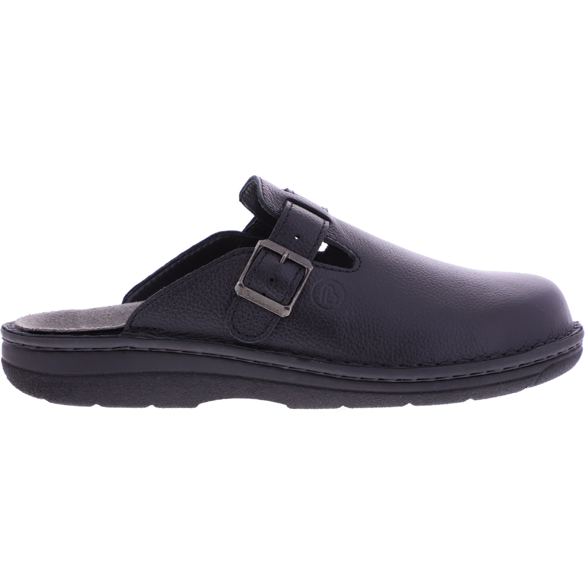 Berkemann | Modell: Max Plus | Schwarz Leder | 05729-908 | Weite: K | Herren Clogs