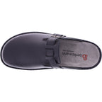 Berkemann | Modell: Max Plus | Schwarz Leder | 05729-908 | Weite: K | Herren Clogs