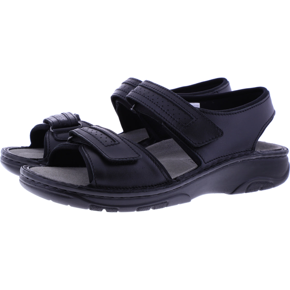 Berkemann | Modell: Fabian | Schwarz Kalbsleder | Leisten: Basel | 05802-901 | Herren Sandalen