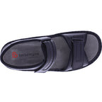 Berkemann | Modell: Fabian | Schwarz Kalbsleder | Leisten: Basel | 05802-901 | Herren Sandalen