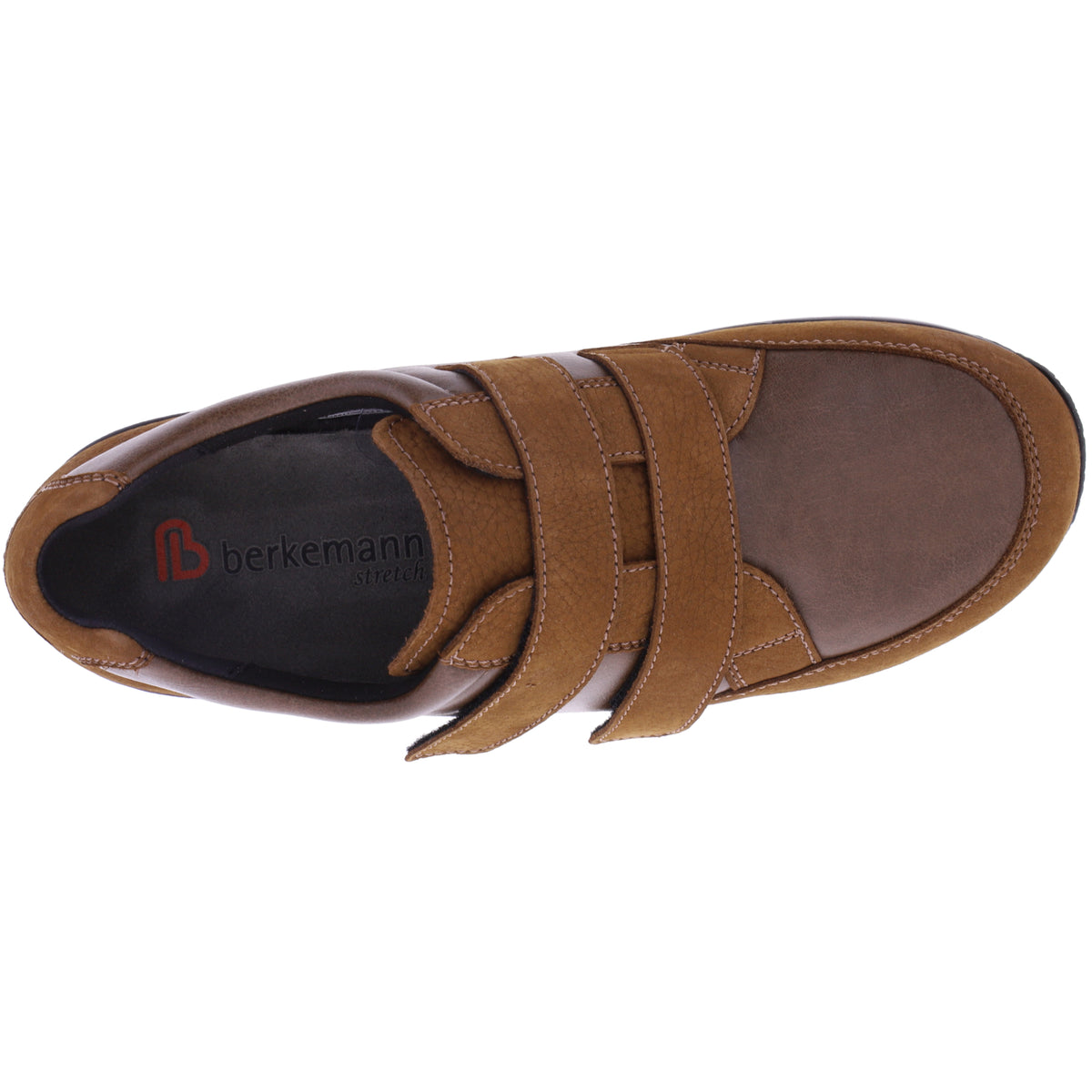 Berkemann / Modell: Karl / Nuss/Braun Leder-Stretch / Form: Thun / Art: 05911-754 / Herren Kletter