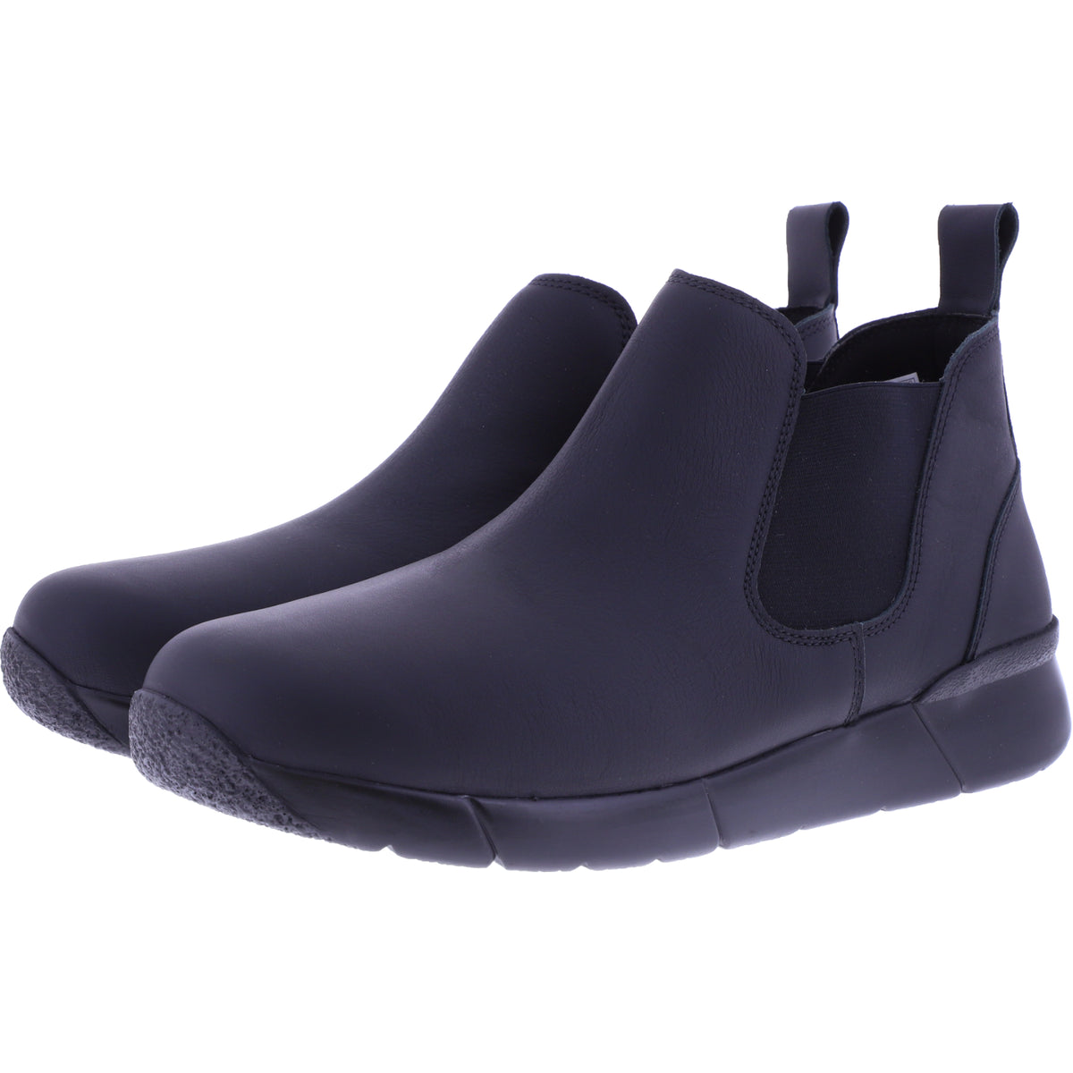 Berkemann / Modell: Erik / Manganschwarz Leder / Form: Thun / 05916-085 / Herren Chelsea-Boots