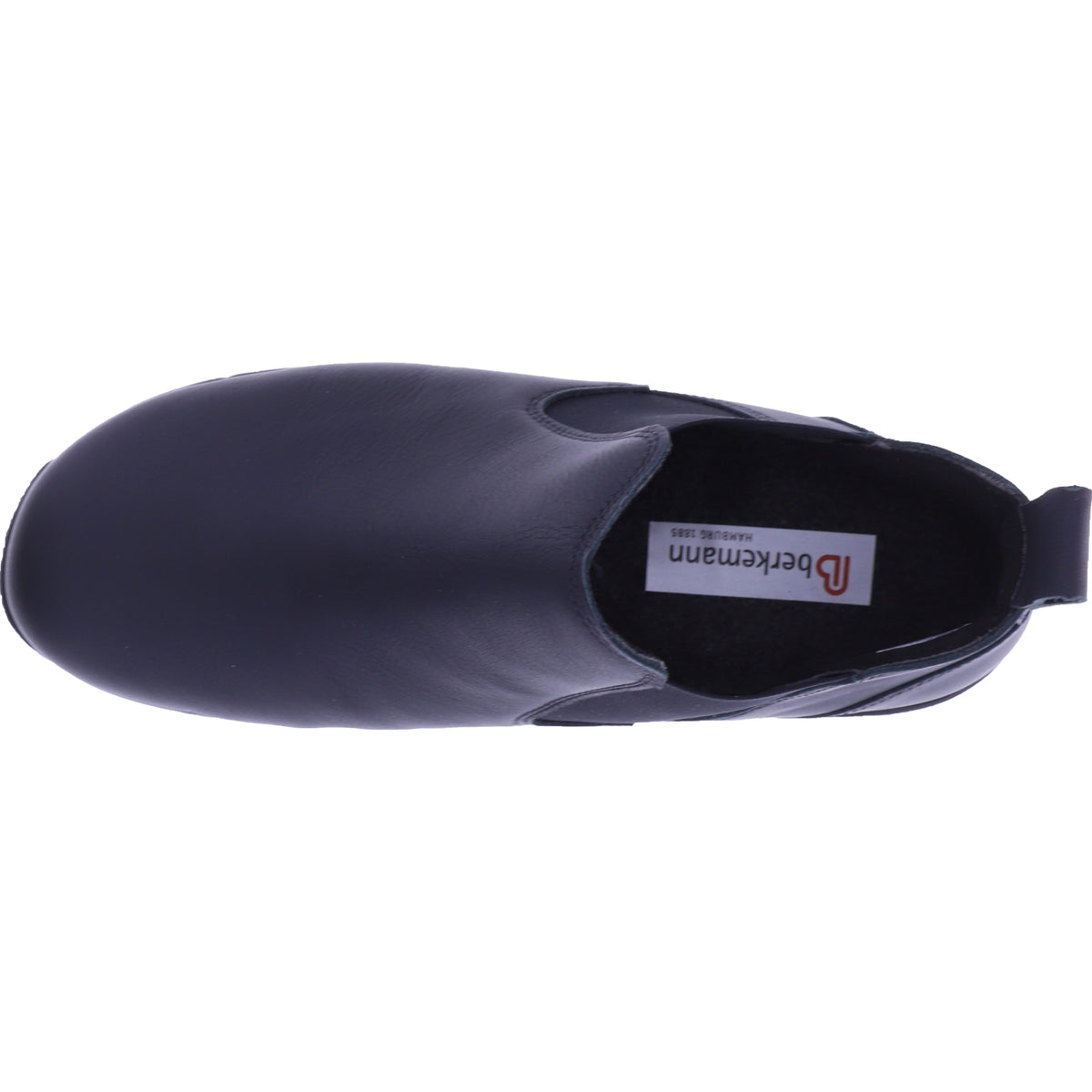 Berkemann / Modell: Erik / Manganschwarz Leder / Form: Thun / 05916-085 / Herren Chelsea-Boots