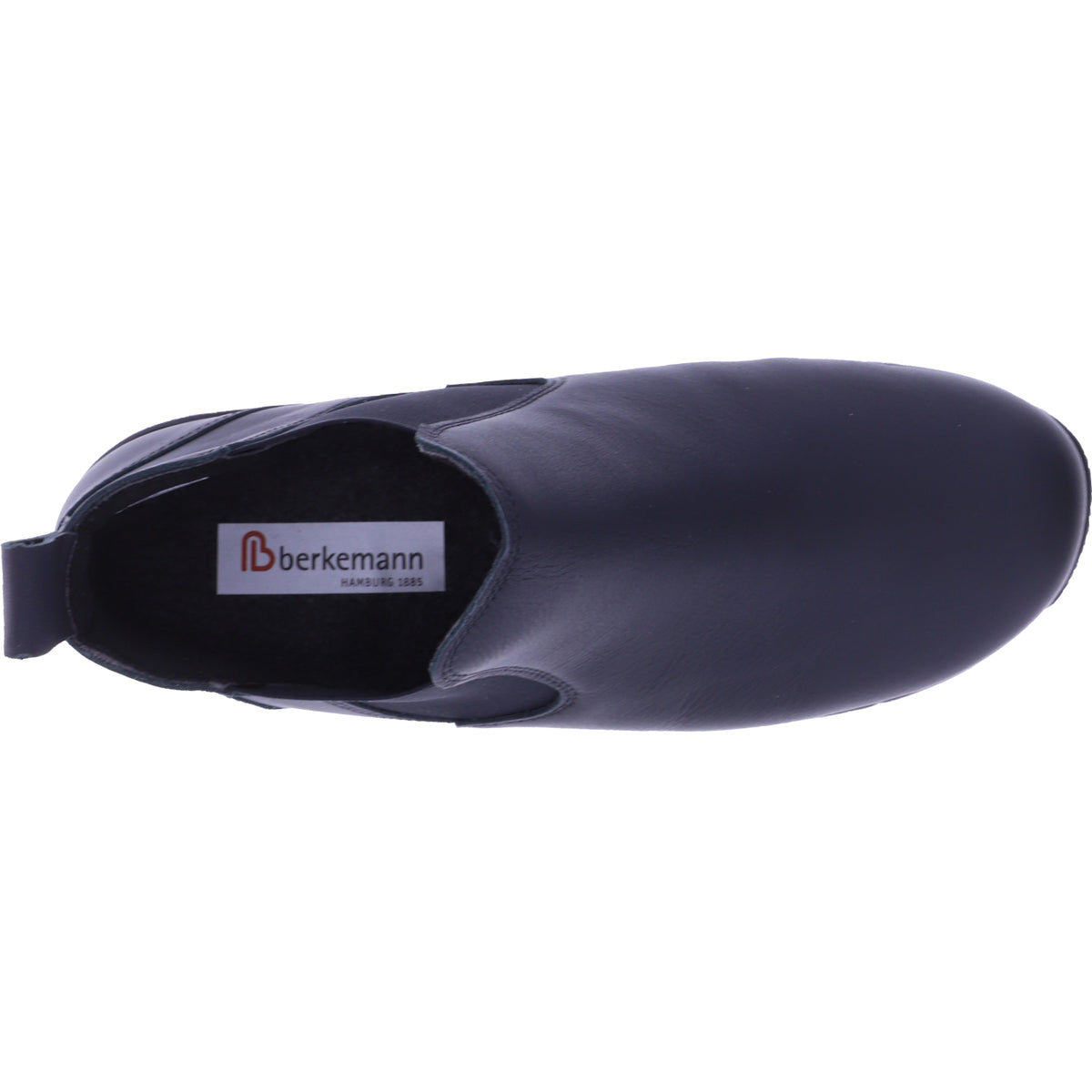 Berkemann / Modell: Erik / Manganschwarz Leder / Form: Thun / 05916-085 / Herren Chelsea-Boots