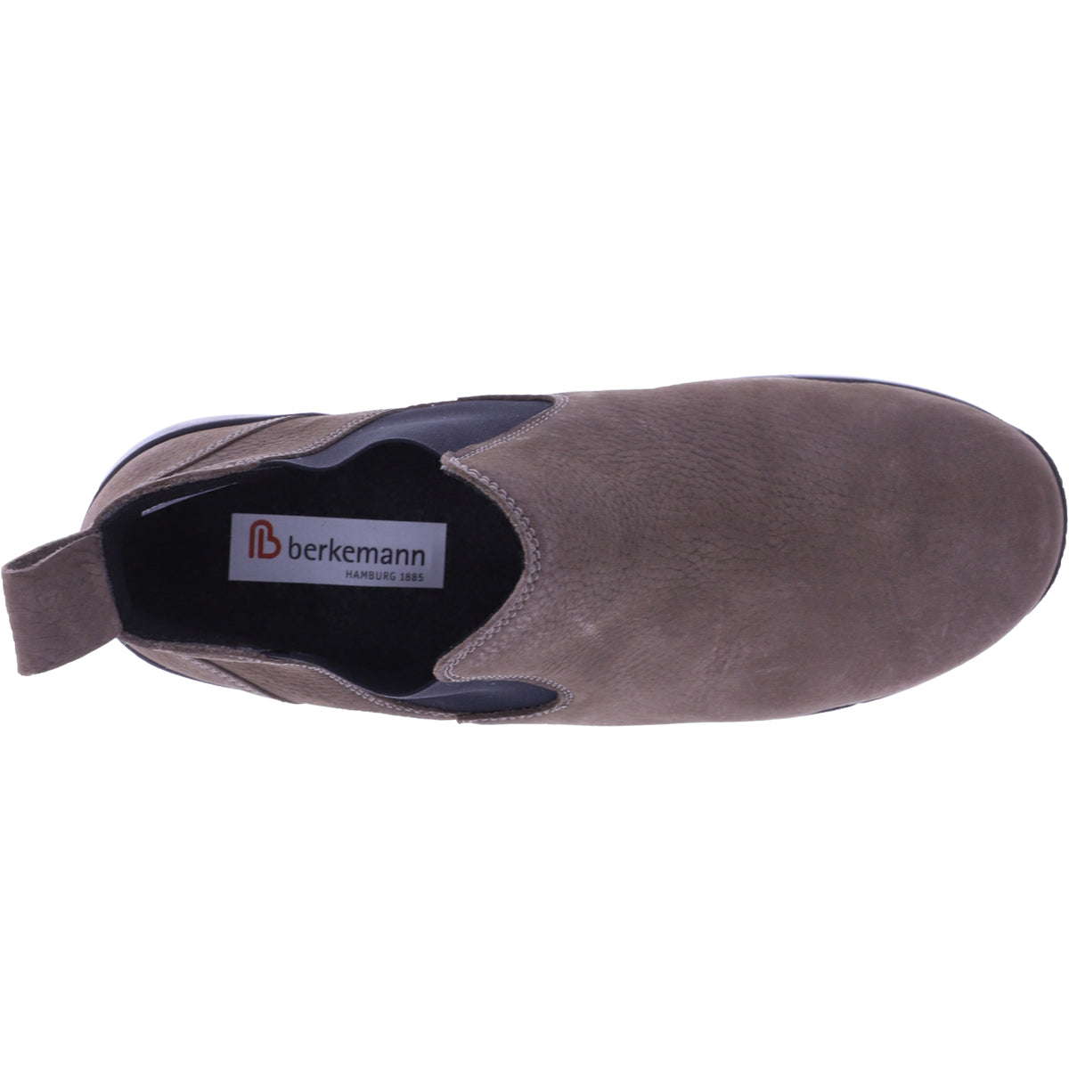 Berkemann / Modell: Erik / Erdbraun Prägenubukleder / Form: Thun / 05916-758 / Herren Chelsea-Boots