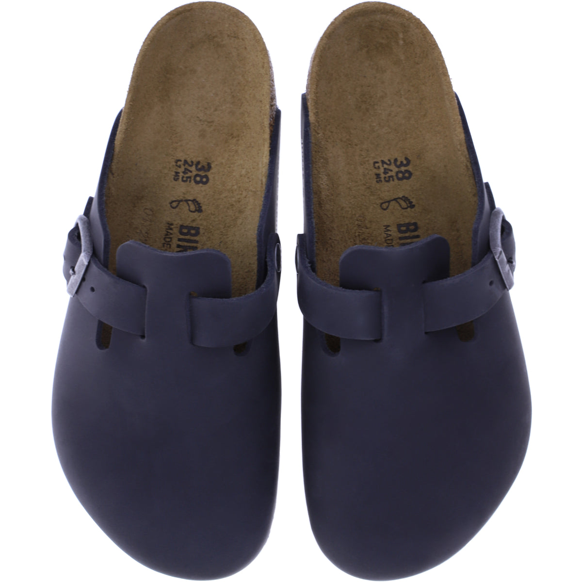 Birkenstock / Modell: Boston / Schwarz Nubukleder / Weite: Normal / Art: 059461 / Unisex Clogs