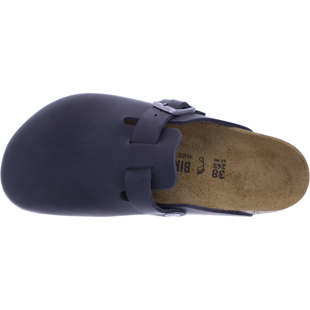 Birkenstock / Modell: Boston / Schwarz Nubukleder / Weite: Normal / Art: 059461 / Unisex Clogs