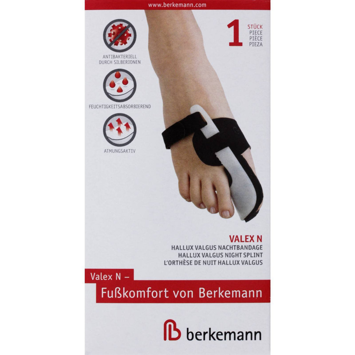 Berkemann Fußkomfort | Valex N Hallux valgus | Nachtbandage