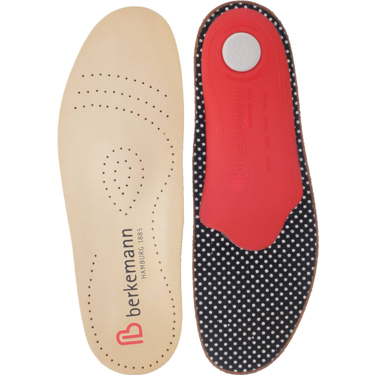 Berkemann | Berkodur Fußbrücke | Einlegesohle | Kalbsleder | 08758-700 | Unisex