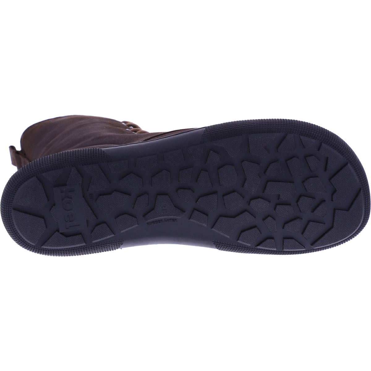 Koel | Faro | Braun | Hydroleder mit Lammfellfutter | Damen Barfußstiefel