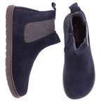 Koel | Filas | Dark Grey | Antikleder mit Merinowollfutter | Damen Barfußbooties