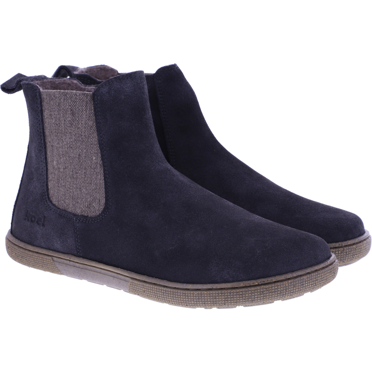 Koel | Filas | Dark Grey | Antikleder mit Merinowollfutter | Damen Barfußbooties