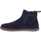 Koel | Filas | Dark Grey | Antikleder mit Merinowollfutter | Damen Barfußbooties