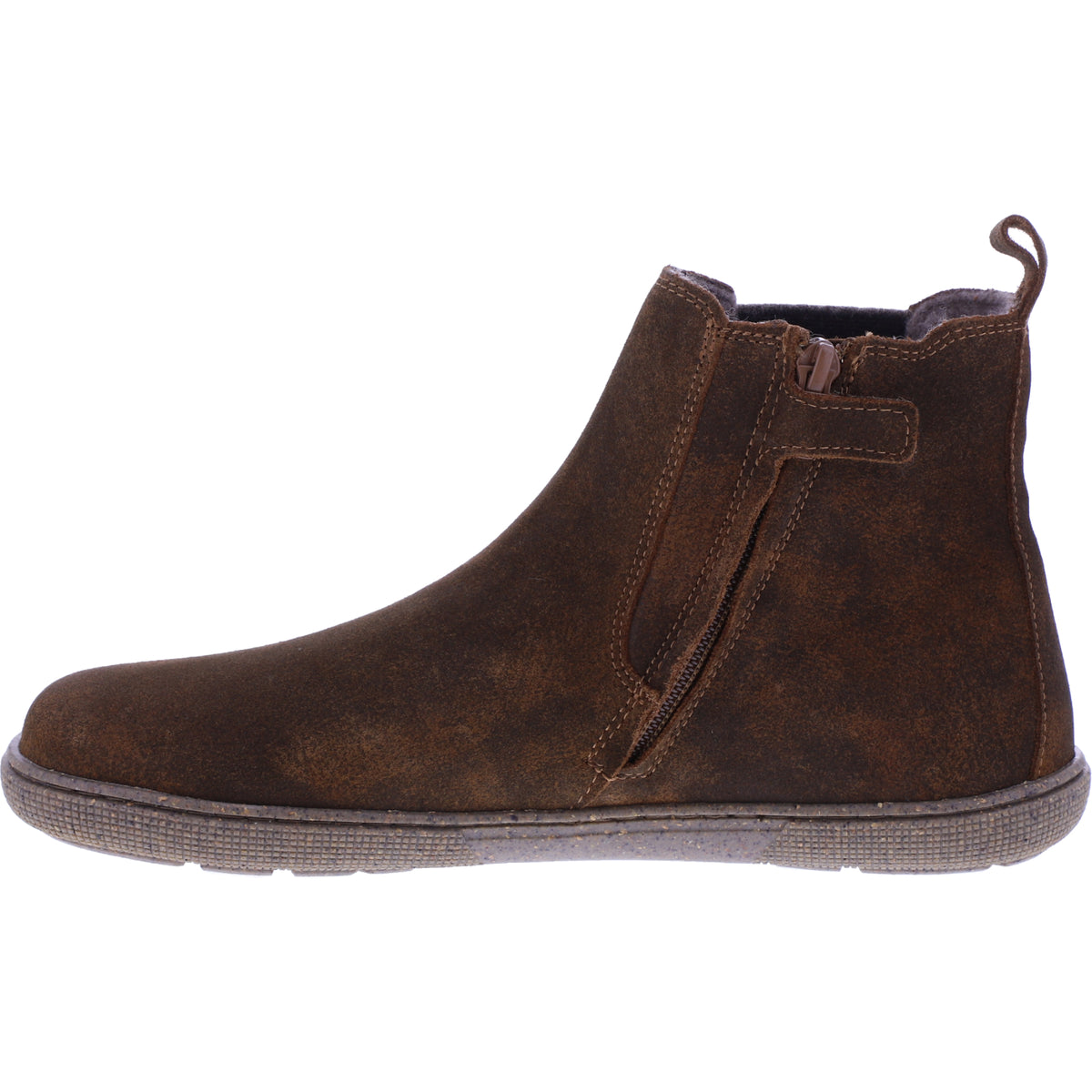 Koel | Filas | Cognac | Antikleder mit Merinowollfutter | Damen Barfußbooties