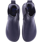 Koel | Filas | Schwarz | Hydroleder mit Merinowollfutter | Damen Barfußbooties