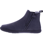 Koel | Filas | Schwarz | Hydroleder mit Merinowollfutter | Damen Barfußbooties