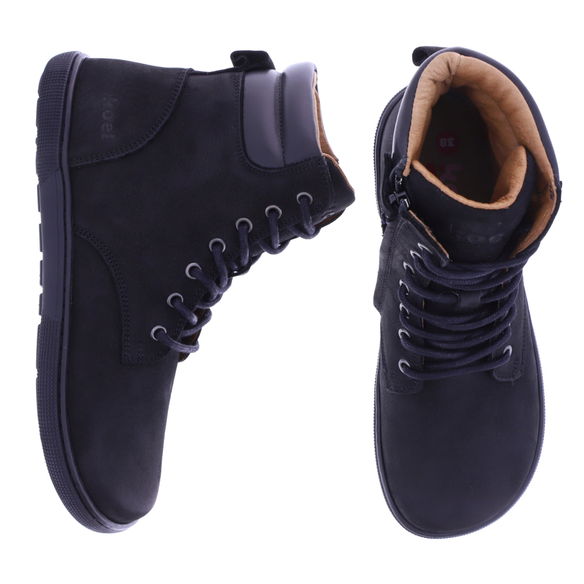 Koel | Florence | Schwarz | Hydroleder | Damen Barfußbooties