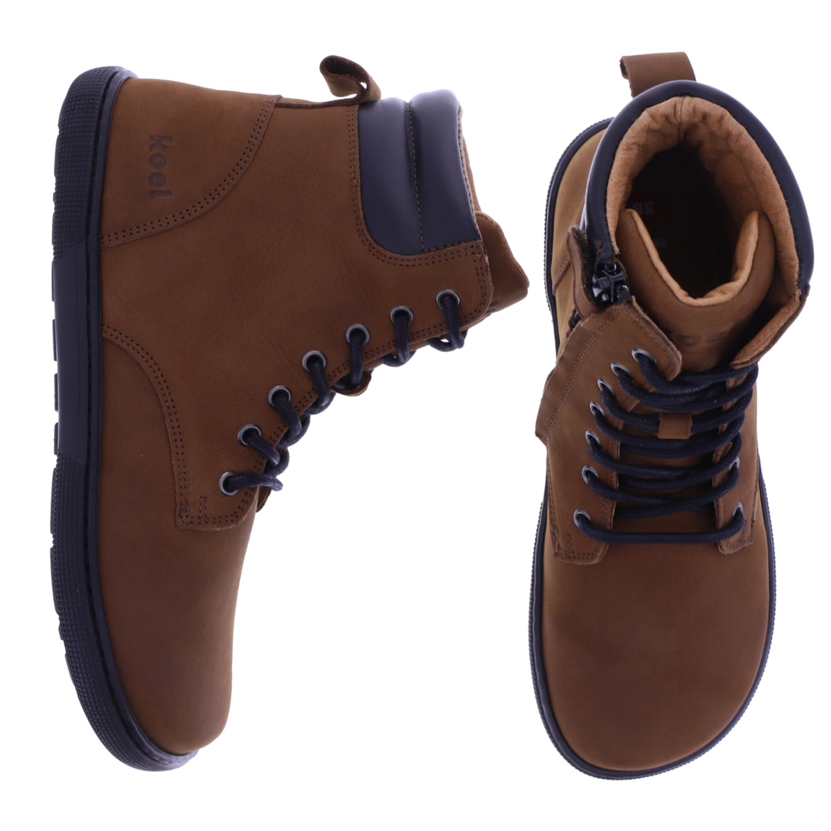 Koel | Florence | Chocolate-Braun | Hydroleder | Damen Barfußbooties