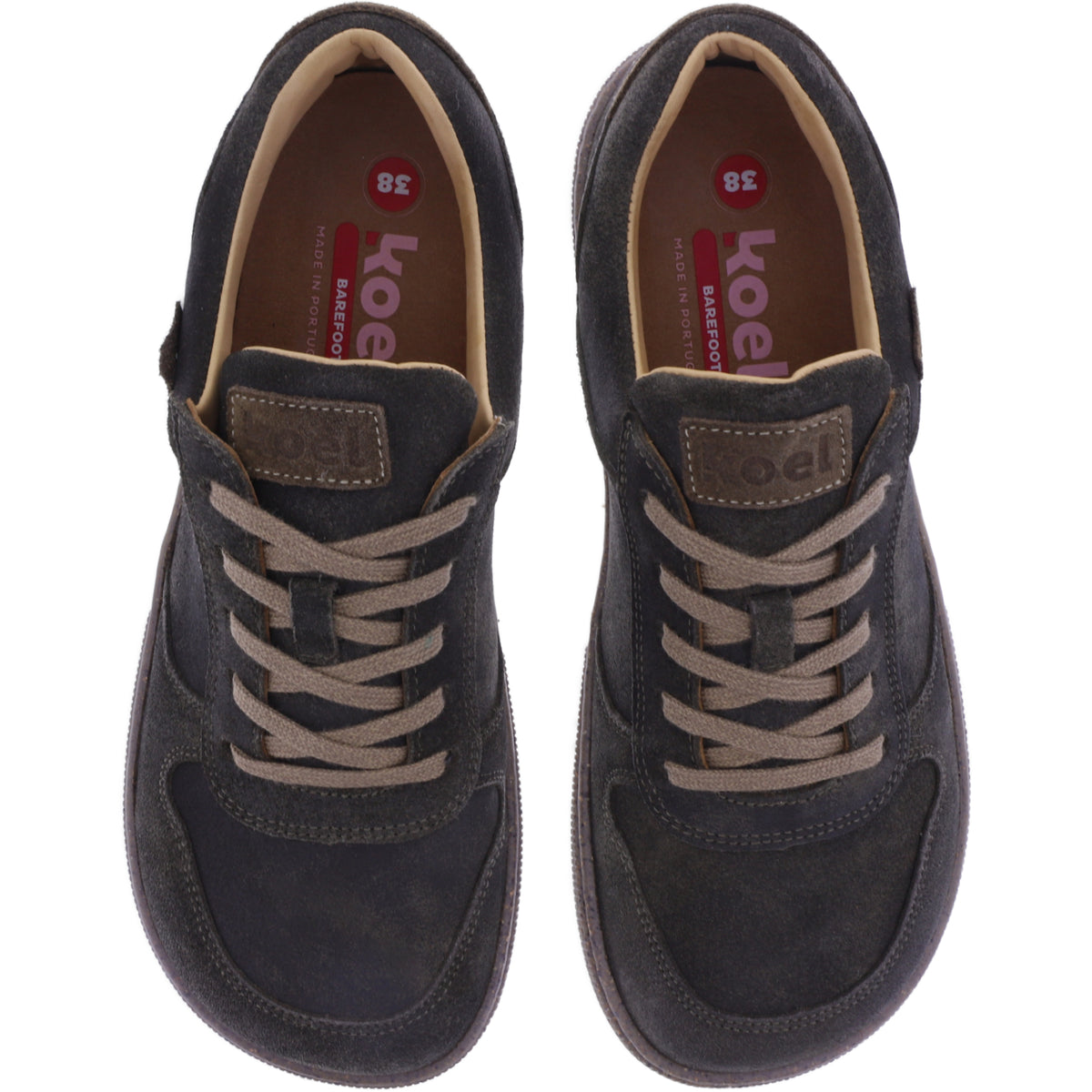 Koel | Francie | Green-Olive | Veloursleder | Damen Barfußschuhe