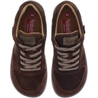 Koel | Francie | Cognac-Antikbraun | Veloursleder | Damen Barfußschuhe