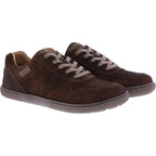 Koel | Francie | Cognac-Antikbraun | Veloursleder | Damen Barfußschuhe