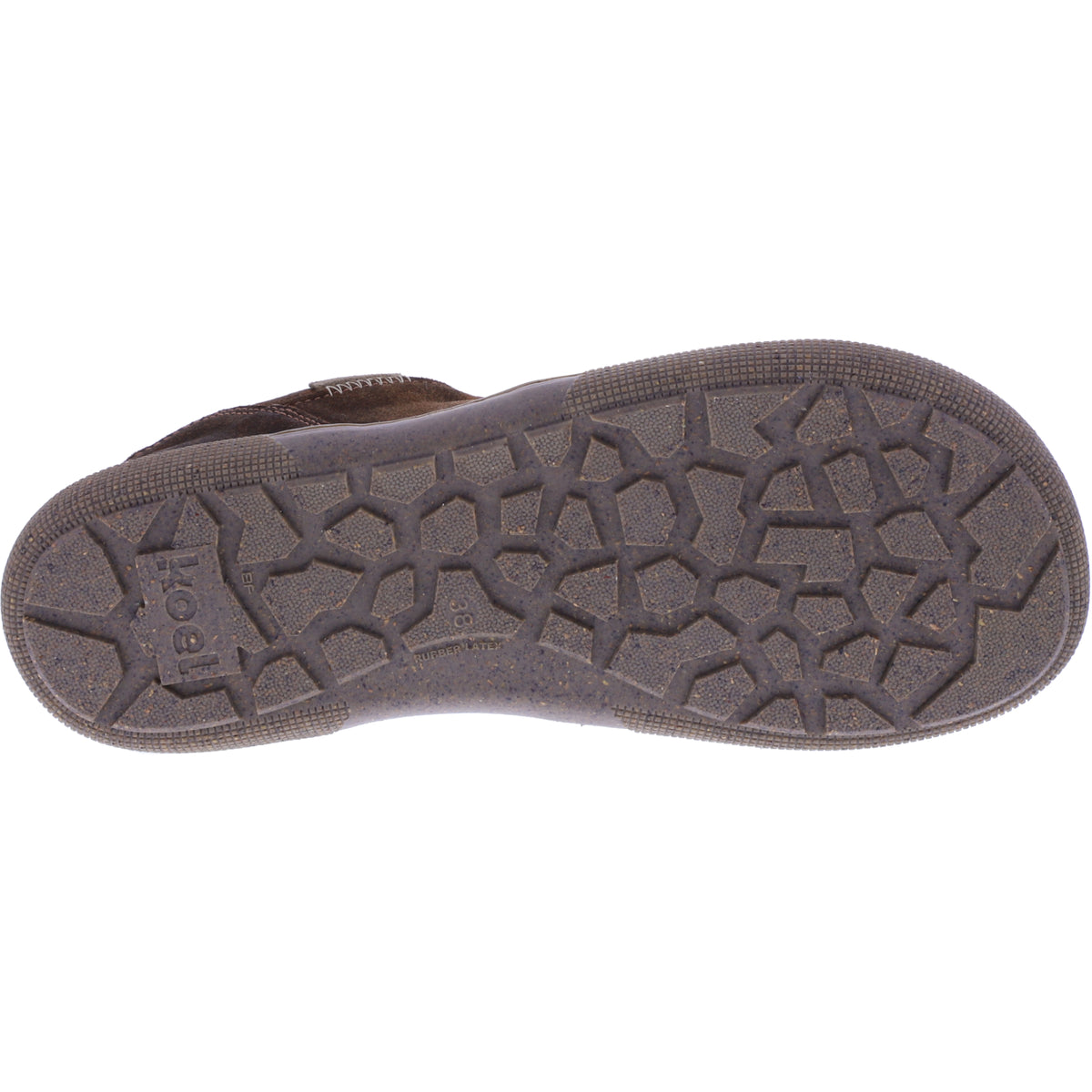 Koel | Francie | Cognac-Antikbraun | Veloursleder | Damen Barfußschuhe
