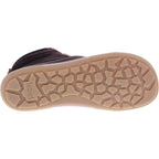 Koel | Fox | Brown-Dunkelbraun | Hydroleder mit Wollfilzfutter | Damen Barfußstiefelette