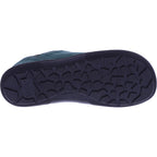 Koel | Francie | Waldgrün-Leo | Veloursleder-Wollfutter | Damen Barfußschuhe