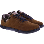 Koel | Francie | Cognac-Leo | Veloursleder-Wollfutter | Damen Barfußschuhe