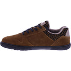 Koel | Francie | Cognac-Leo | Veloursleder-Wollfutter | Damen Barfußschuhe