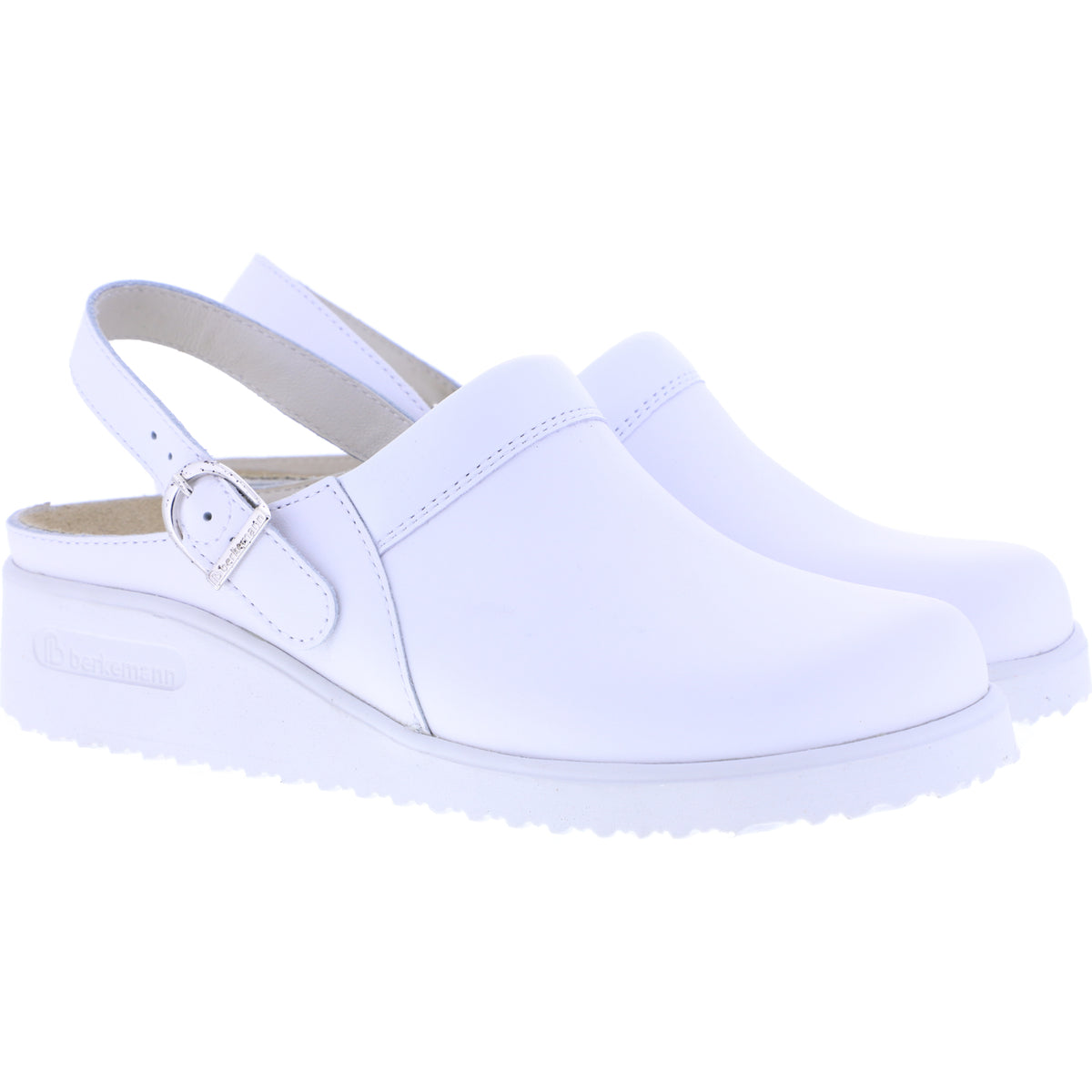 Berkemann | Modell: Tec-Pro-Tirdu | Weiß Kalbsleder | Leisten: Work | 09101-100 | Unisex