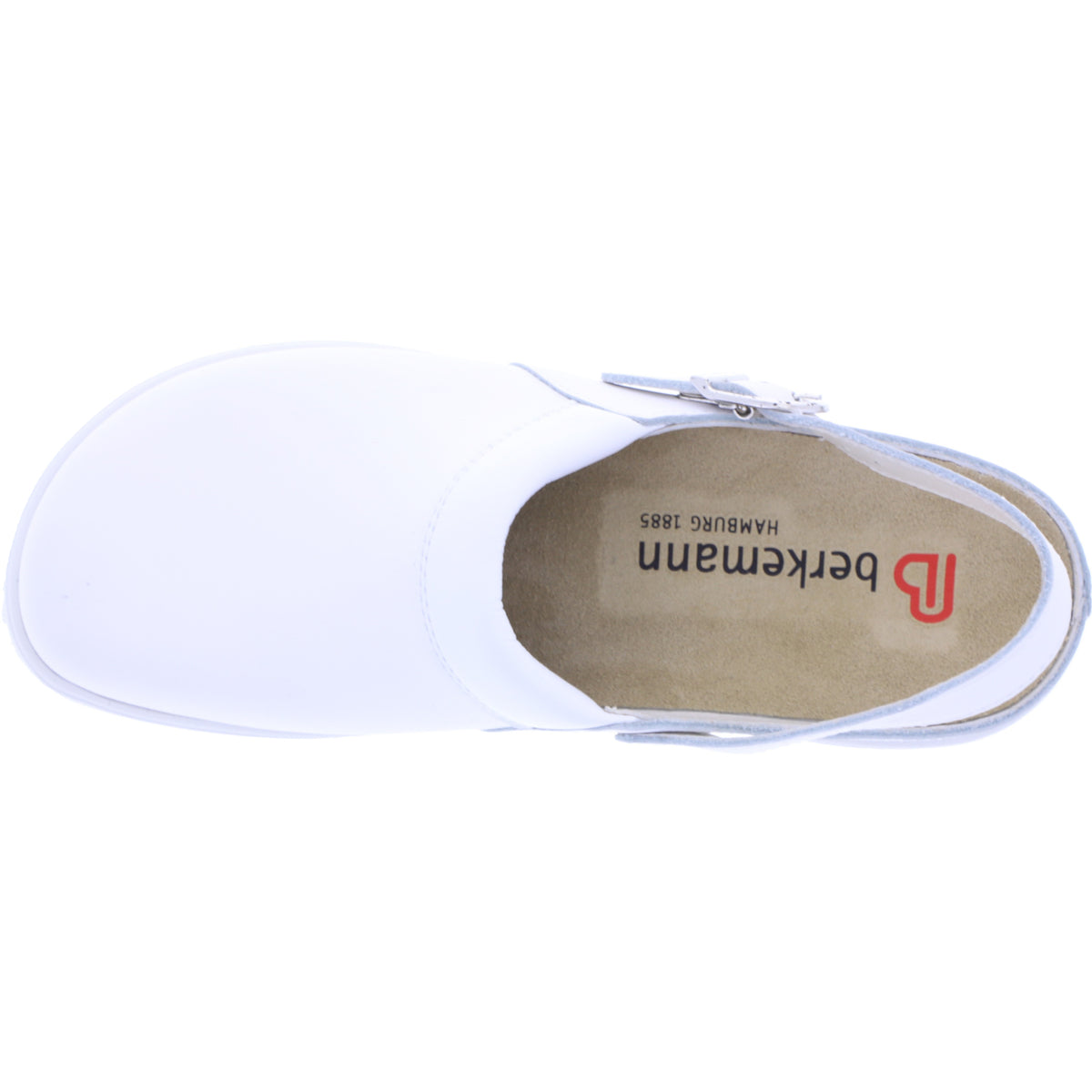 Berkemann | Modell: Tec-Pro-Tirdu | Weiß Kalbsleder | Leisten: Work | 09101-100 | Unisex