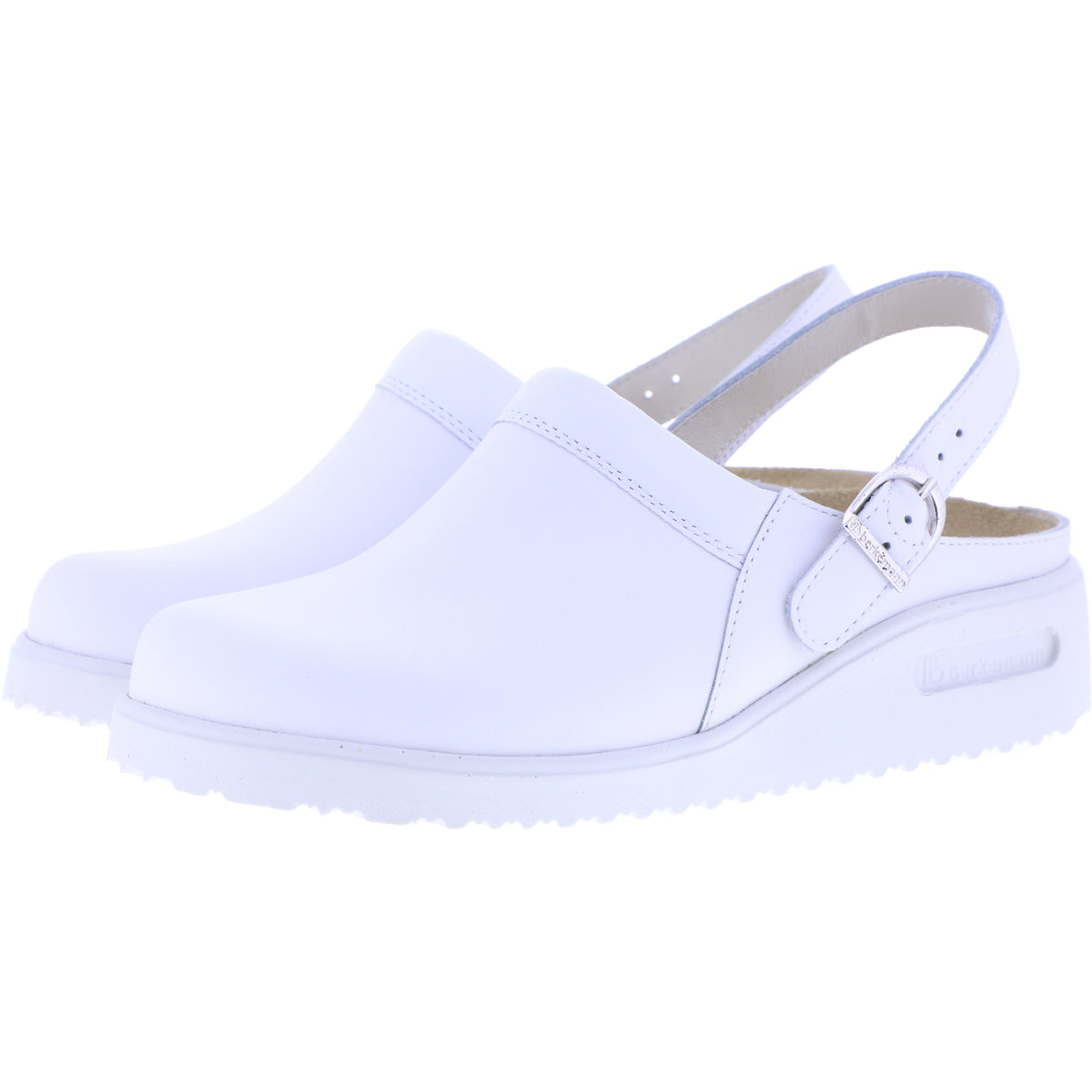 Berkemann | Modell: Tec-Pro-Tirdu | Weiß Kalbsleder | Leisten: Work | 09101-100 | Unisex