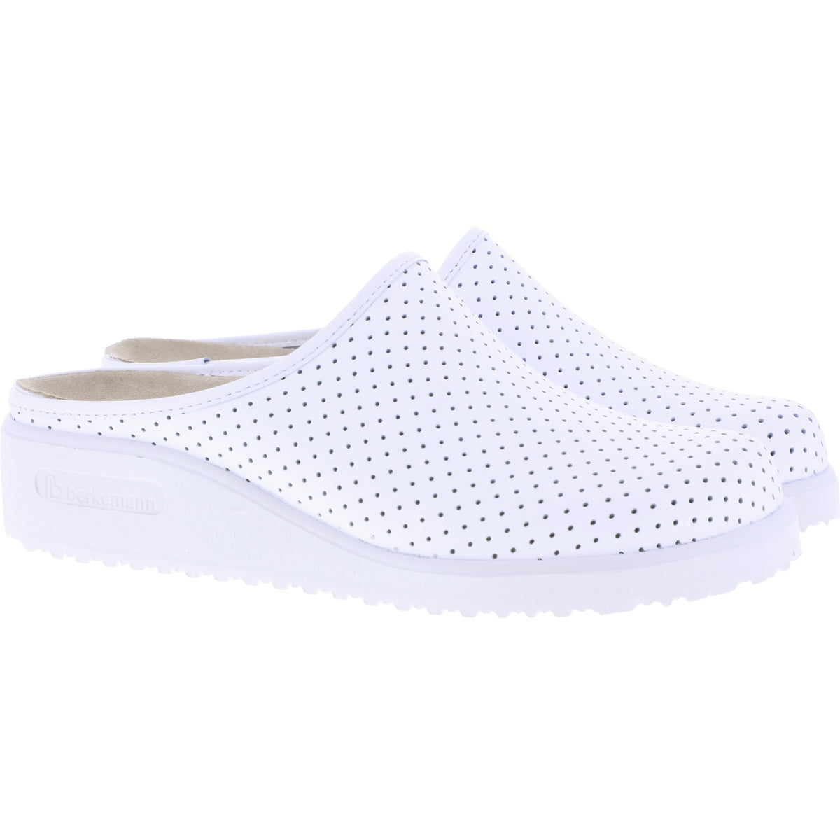 Berkemann | Modell: Tec-Pro-Thordu | Weiß Kalbsleder | Leisten: Work | 09103-100 | Unisex