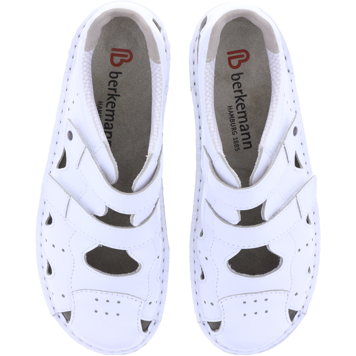 Berkemann | Modell: Tec-Pro-Larena | Weiß Leder | Form: Lugano | 09310-175 | Damen