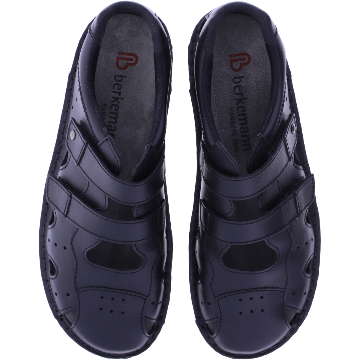 Berkemann | Modell: Tec-Pro-Larena | Schwarz Leder | Form: Lugano | 09310-875 | Damen