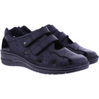 Berkemann | Modell: Tec-Pro-Larena | Schwarz Leder | Form: Lugano | 09310-875 | Damen