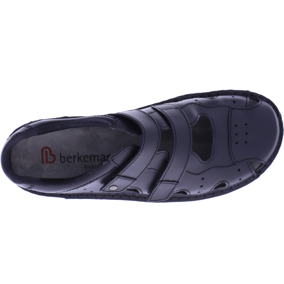 Berkemann | Modell: Tec-Pro-Larena | Schwarz Leder | Form: Lugano | 09310-875 | Damen