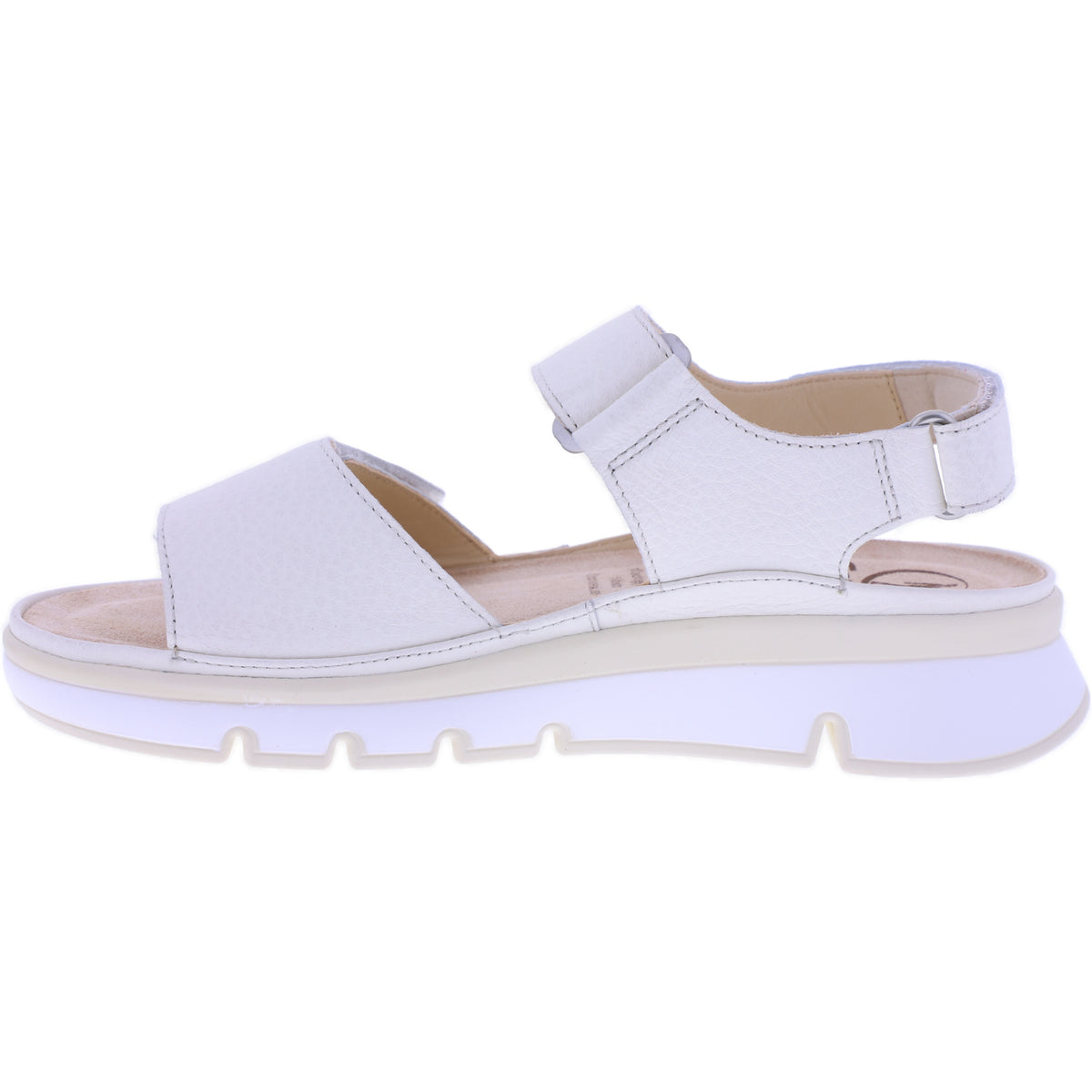 Ganter | Gianna | Waxpaper-Cremeweiß | Wechselfußbett | Weite: G | 1-200611-0800 | Damen Sandalen