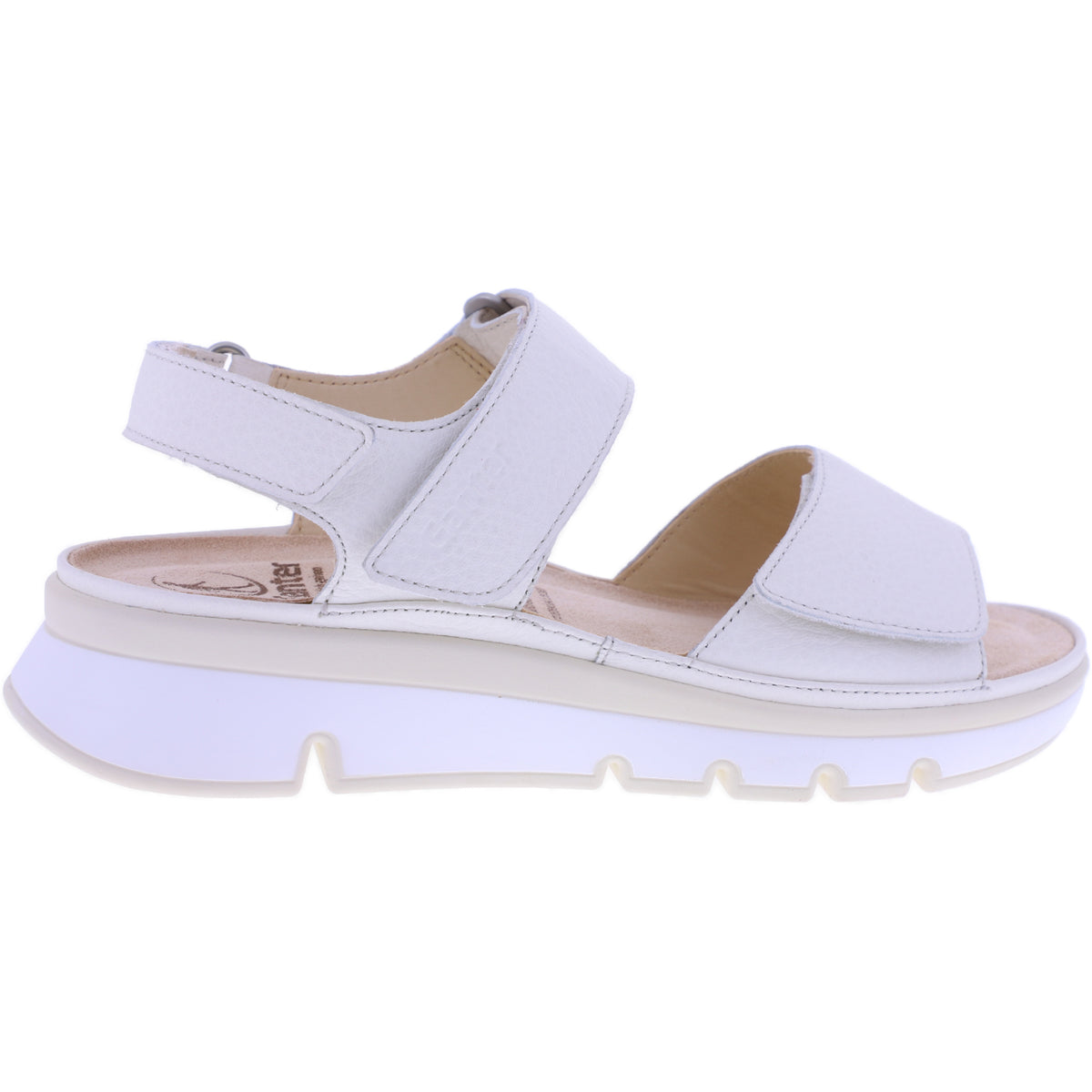 Ganter | Gianna | Waxpaper-Cremeweiß | Wechselfußbett | Weite: G | 1-200611-0800 | Damen Sandalen