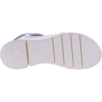 Ganter | Gianna | Waxpaper-Cremeweiß | Wechselfußbett | Weite: G | 1-200611-0800 | Damen Sandalen