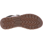 Ganter AKTIV | Holly | Taupe-Schwarz | Weite: H | Softnubuk | 1-200722-1901 | Damen Sandalen