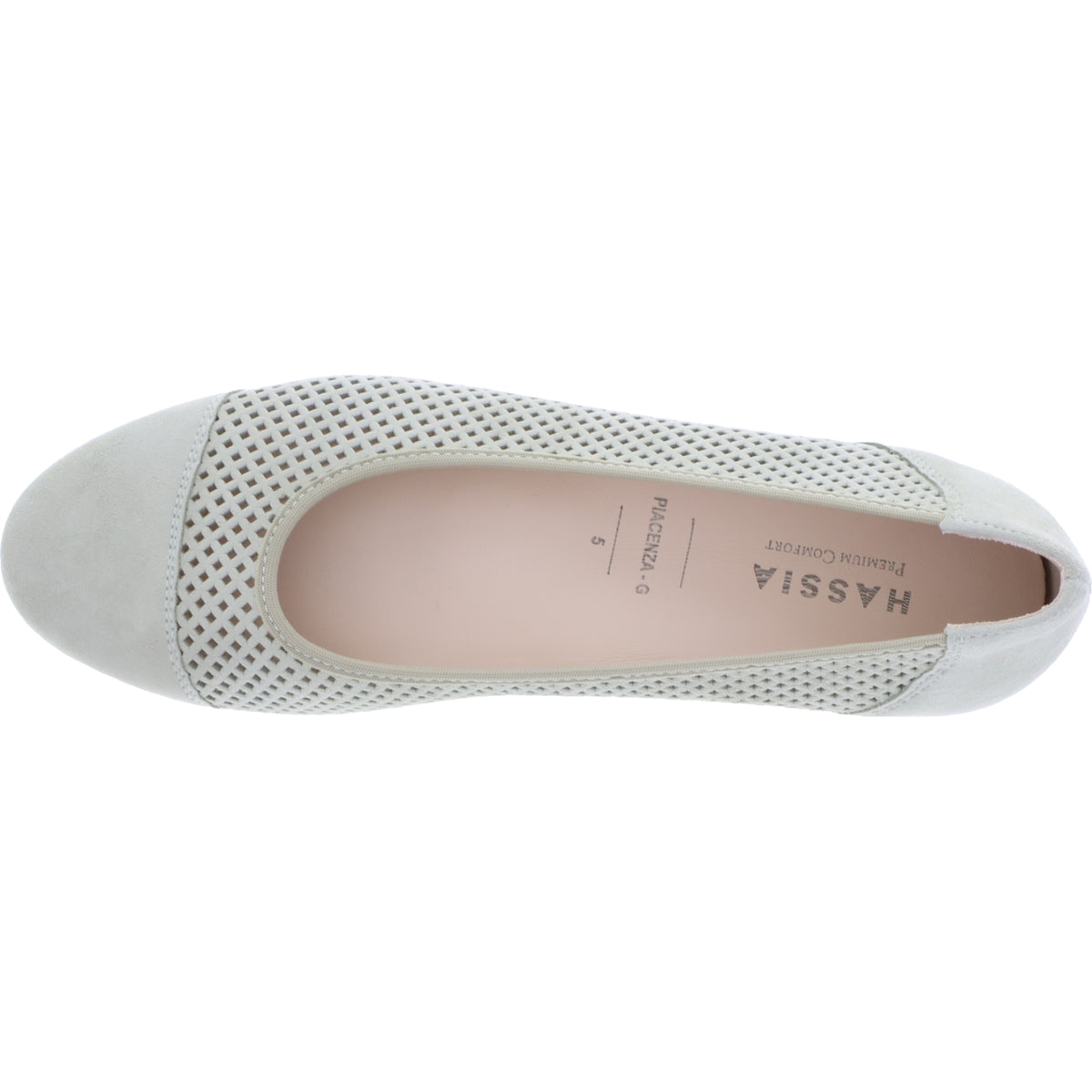 Hassia / Piacenza / Pistazie Leder / Wechselfußbett / Art: 1-301622-5300 / Damen Ballerinas