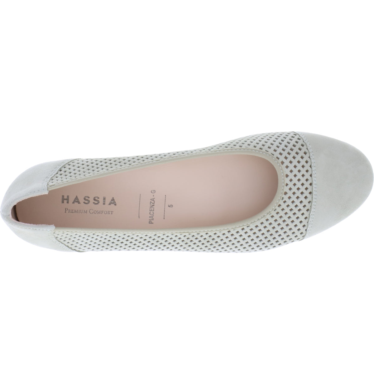 Hassia / Piacenza / Pistazie Leder / Wechselfußbett / Art: 1-301622-5300 / Damen Ballerinas
