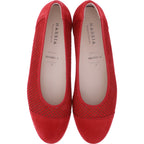 Hassia / Piacenza / Chili Rot Leder / Wechselfußbett / Art: 1-301622-9400 / Damen Ballerinas