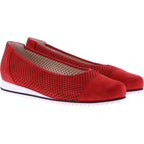 Hassia / Piacenza / Chili Rot Leder / Wechselfußbett / Art: 1-301622-9400 / Damen Ballerinas
