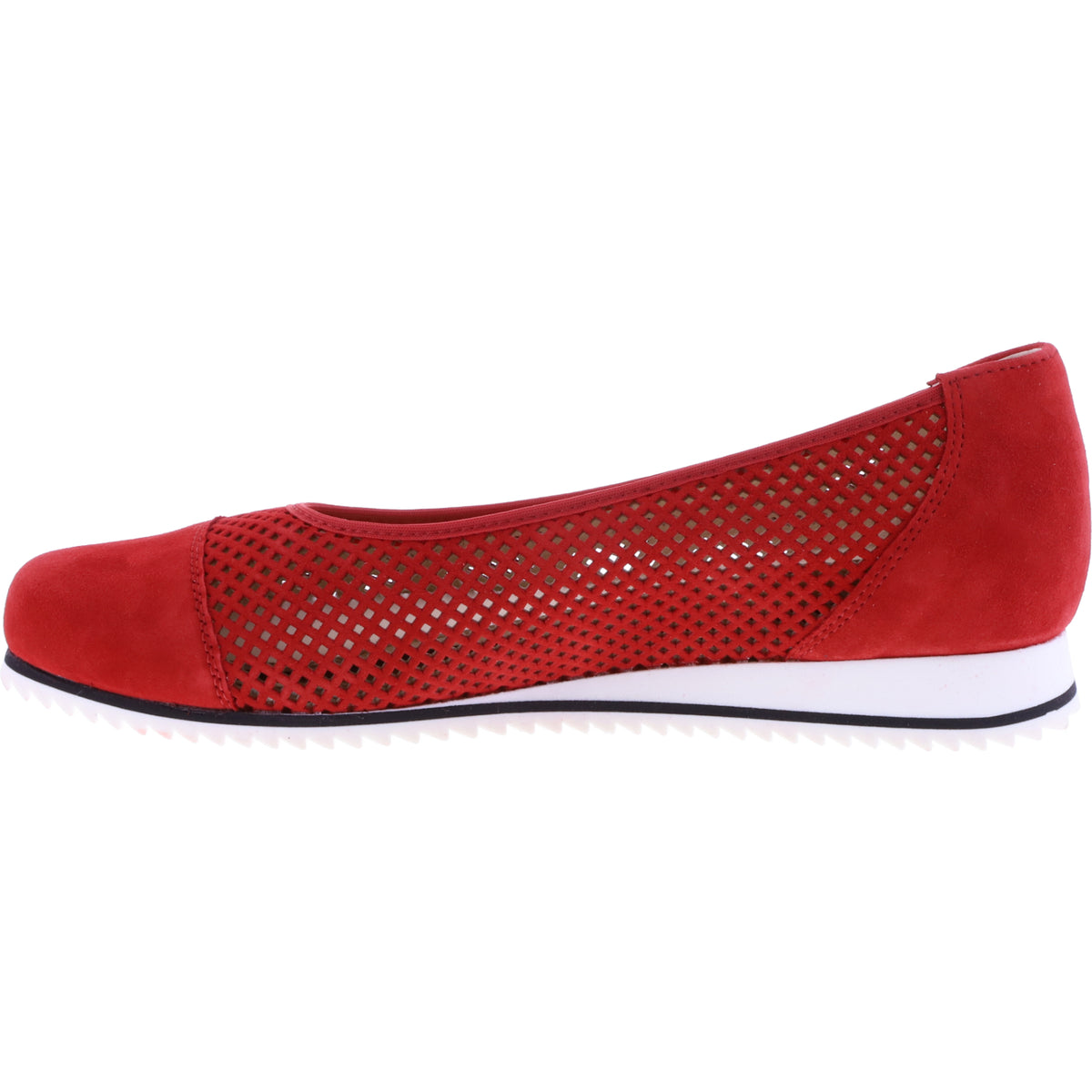 Hassia / Piacenza / Chili Rot Leder / Wechselfußbett / Art: 1-301622-9400 / Damen Ballerinas