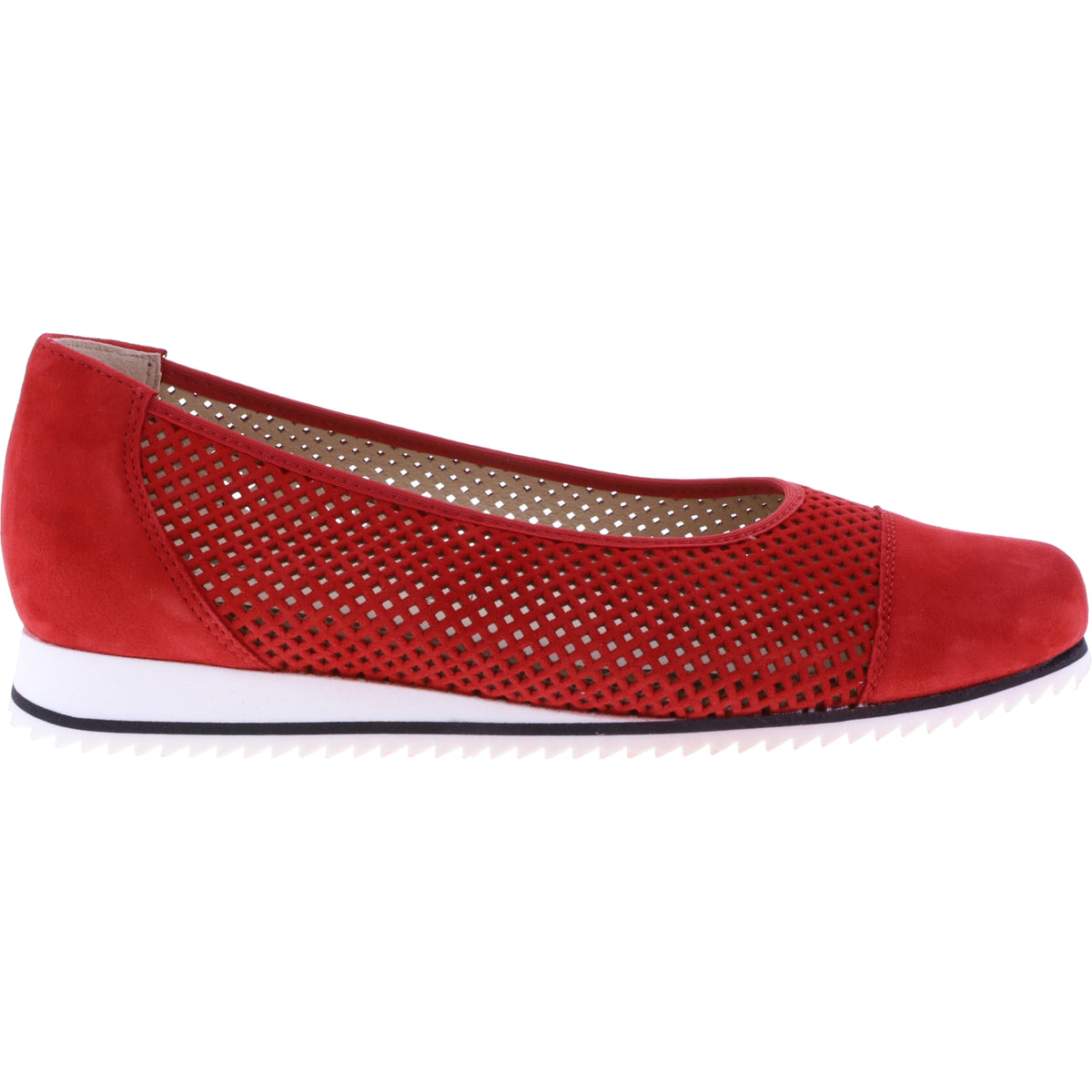 Hassia / Piacenza / Chili Rot Leder / Wechselfußbett / Art: 1-301622-9400 / Damen Ballerinas