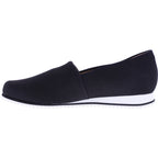 Hassia / Piacenza / Schwarz Stretch / Wechselfußbett / Art: 1-301688-0100 / Damen Slipper